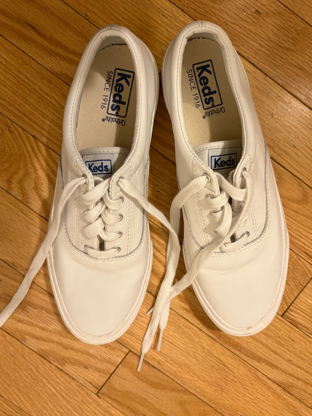 Kids classic sneaker- white leather